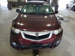 2009 Acura Tsx  Maroon vin: JH4CU26659C018075