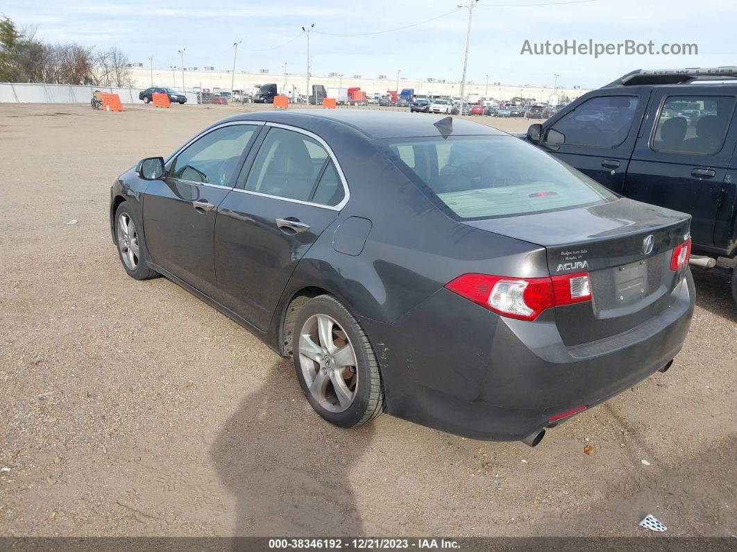 2009 Acura Tsx   Gray vin: JH4CU26659C029075