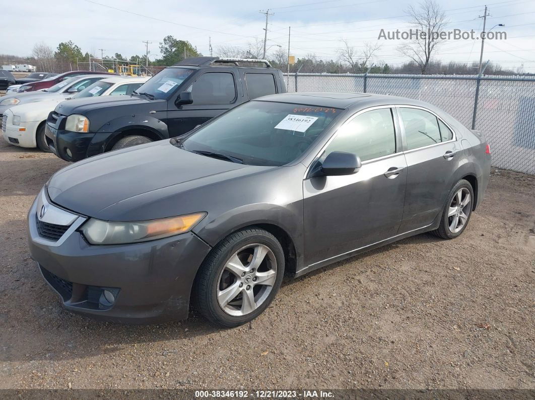 2009 Acura Tsx   Gray vin: JH4CU26659C029075