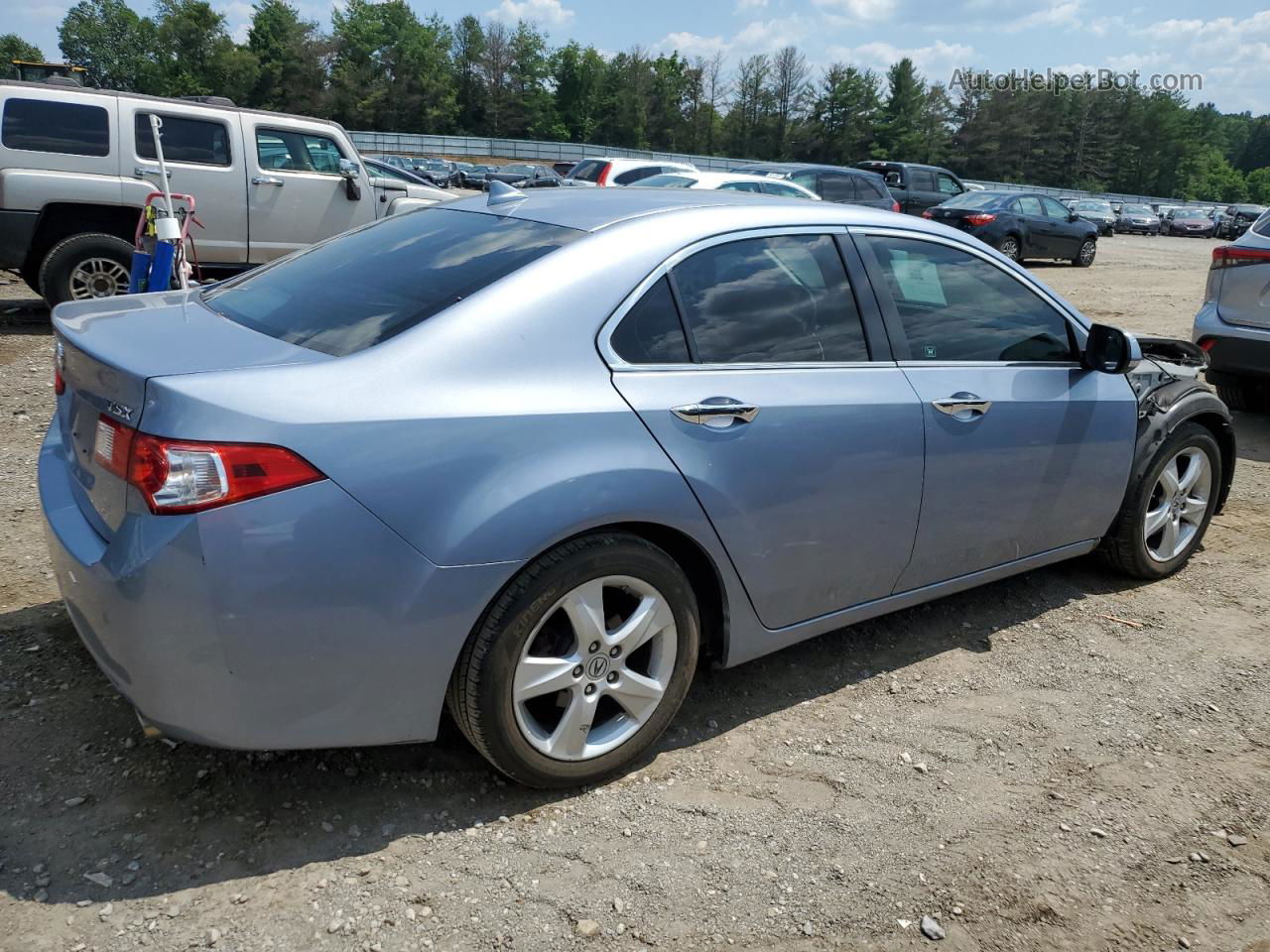 2009 Acura Tsx  Blue vin: JH4CU26659C031697