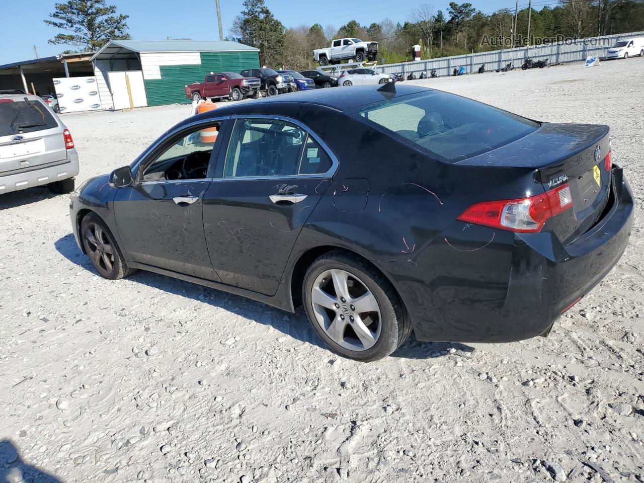 2009 Acura Tsx  Black vin: JH4CU26659C031828