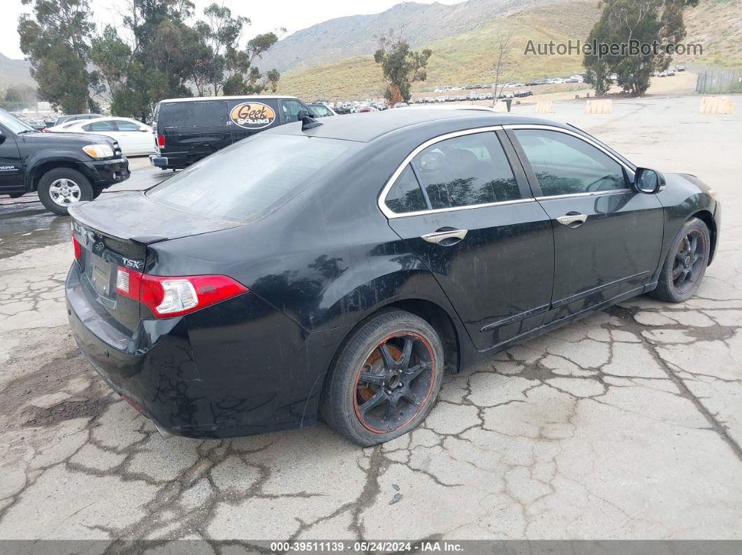 2009 Acura Tsx   Black vin: JH4CU26659C031893