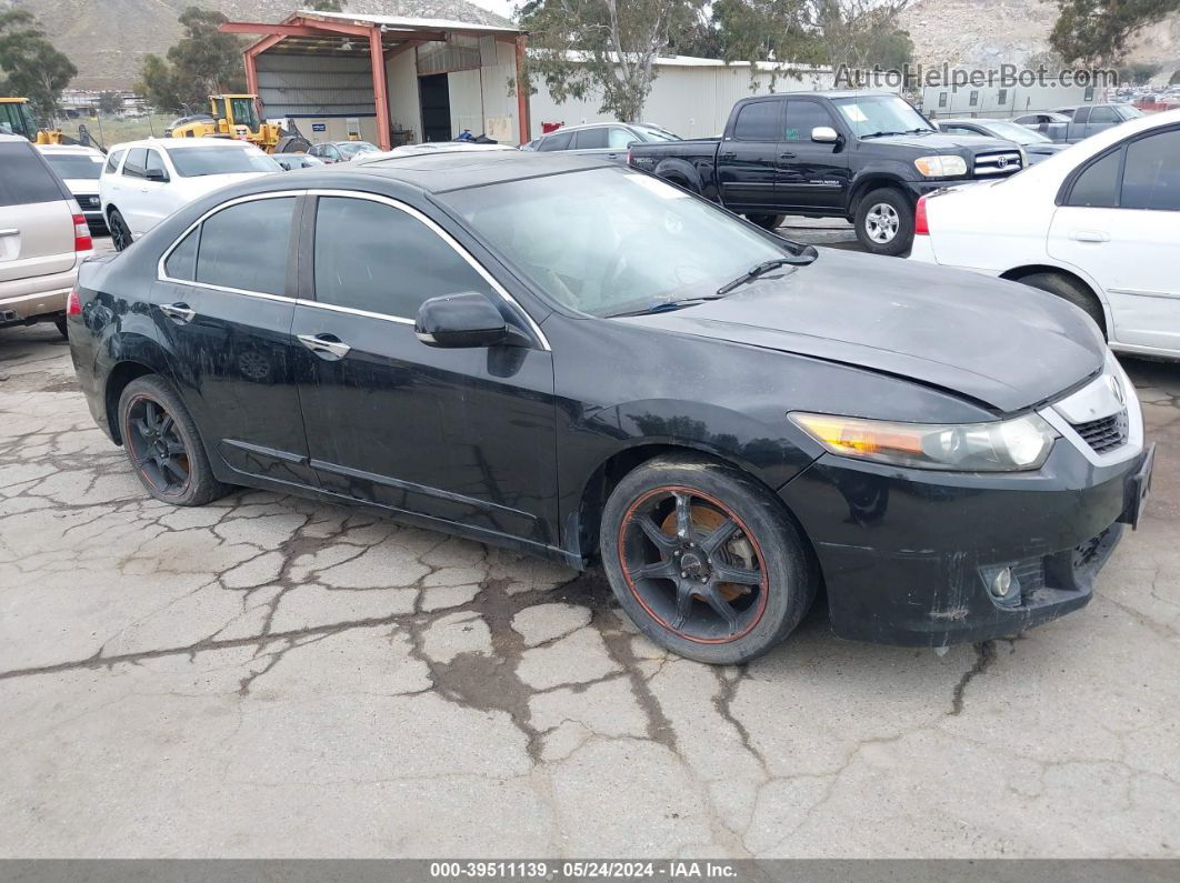 2009 Acura Tsx   Black vin: JH4CU26659C031893