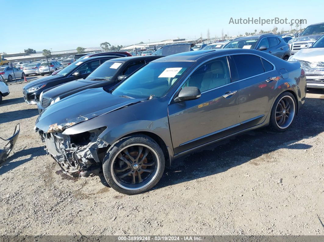 2009 Acura Tsx   Серый vin: JH4CU26659C032364