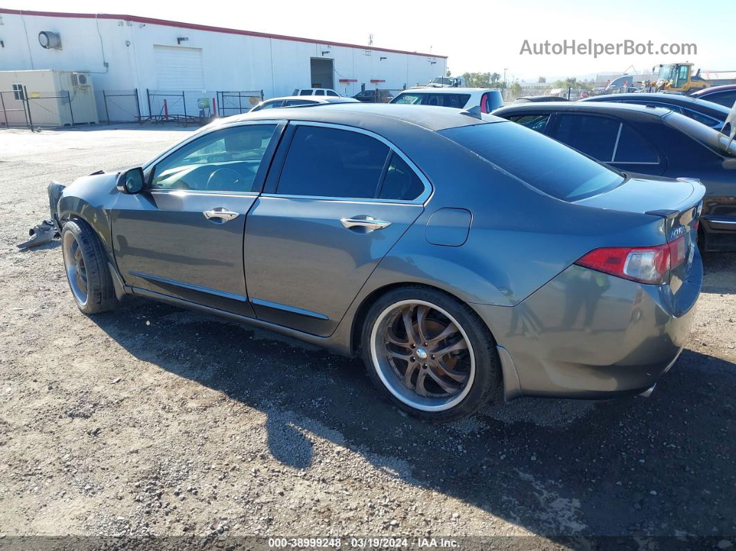 2009 Acura Tsx   Gray vin: JH4CU26659C032364