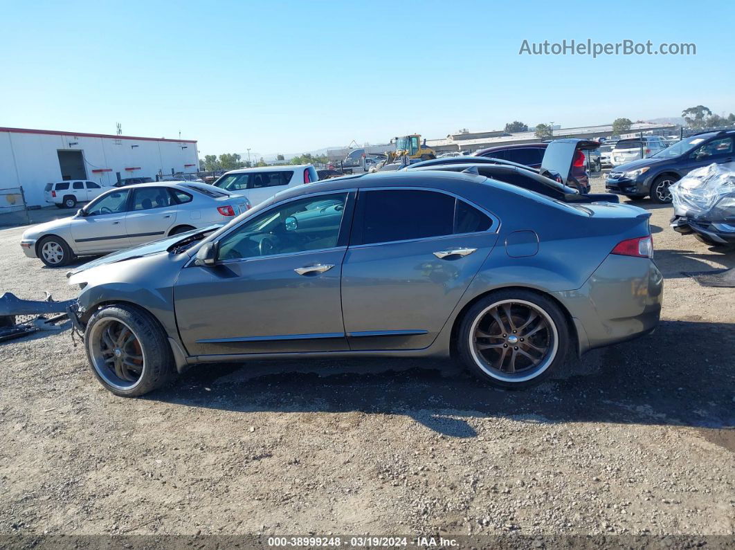 2009 Acura Tsx   Gray vin: JH4CU26659C032364