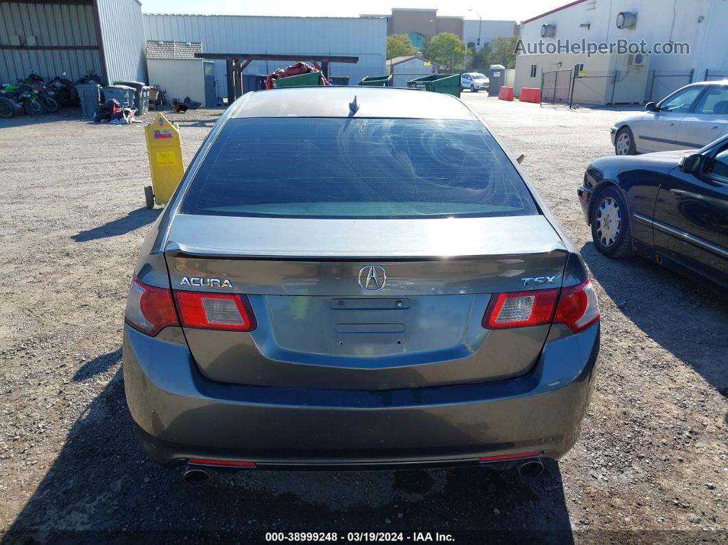 2009 Acura Tsx   Gray vin: JH4CU26659C032364