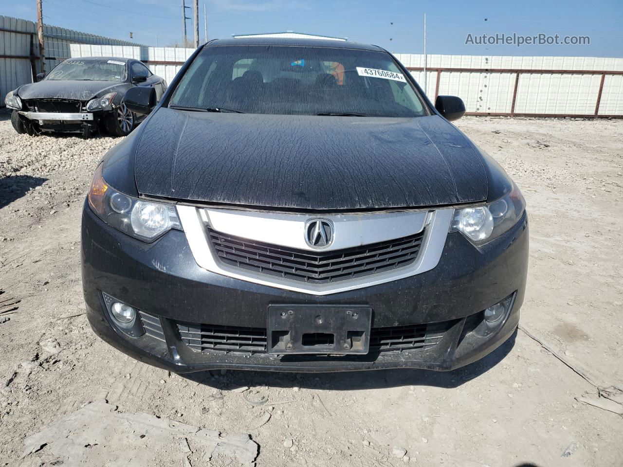 2009 Acura Tsx  Black vin: JH4CU26659C032865