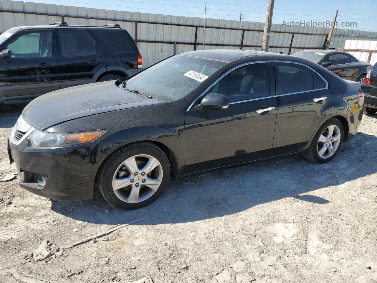 2009 Acura Tsx  Black vin: JH4CU26659C032865