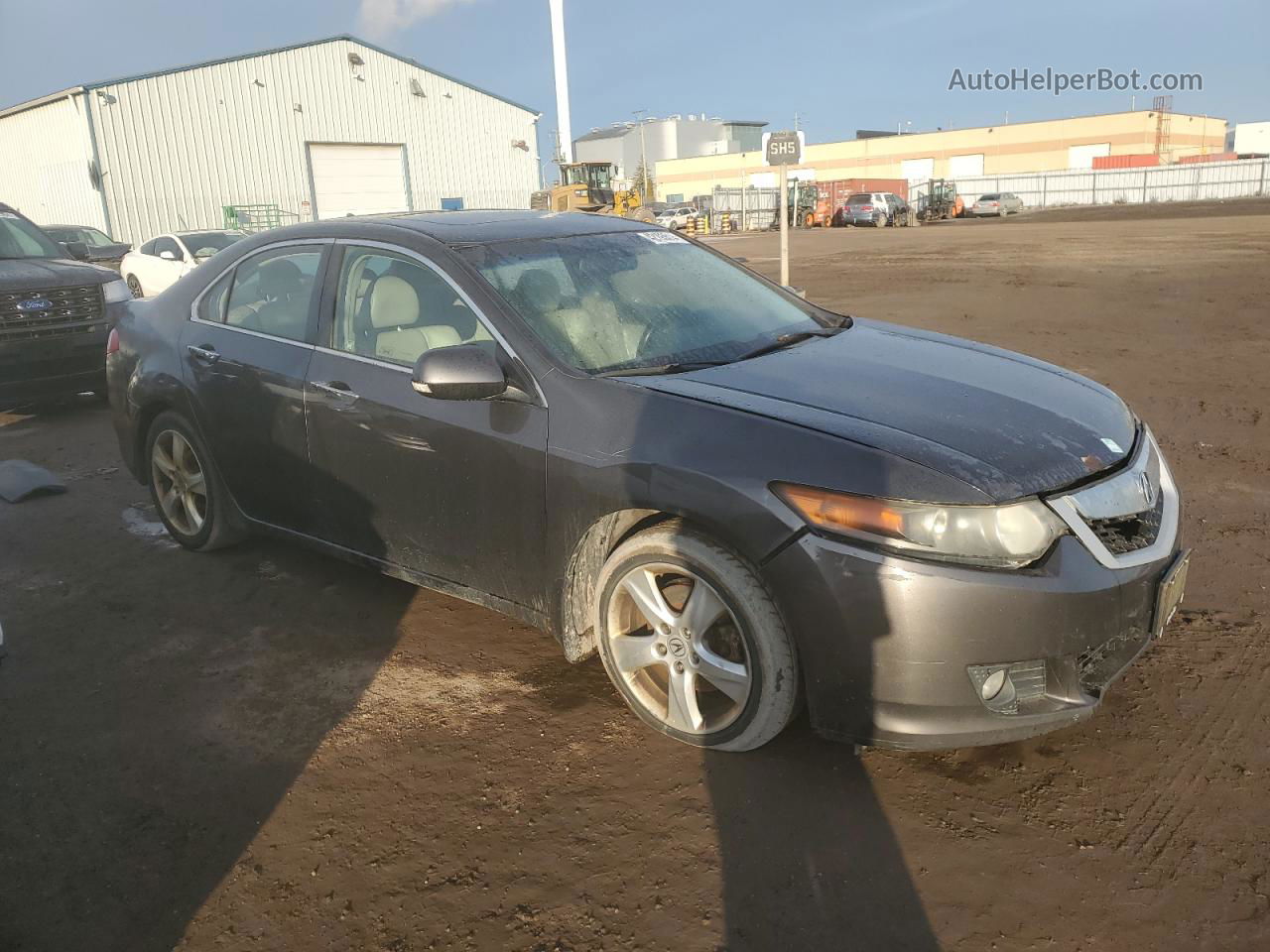 2009 Acura Tsx  Gray vin: JH4CU26659C802773