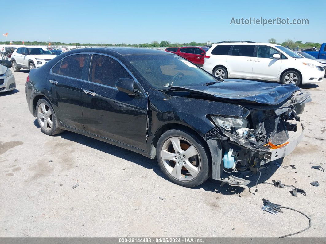 2009 Acura Tsx   Black vin: JH4CU26669C009790