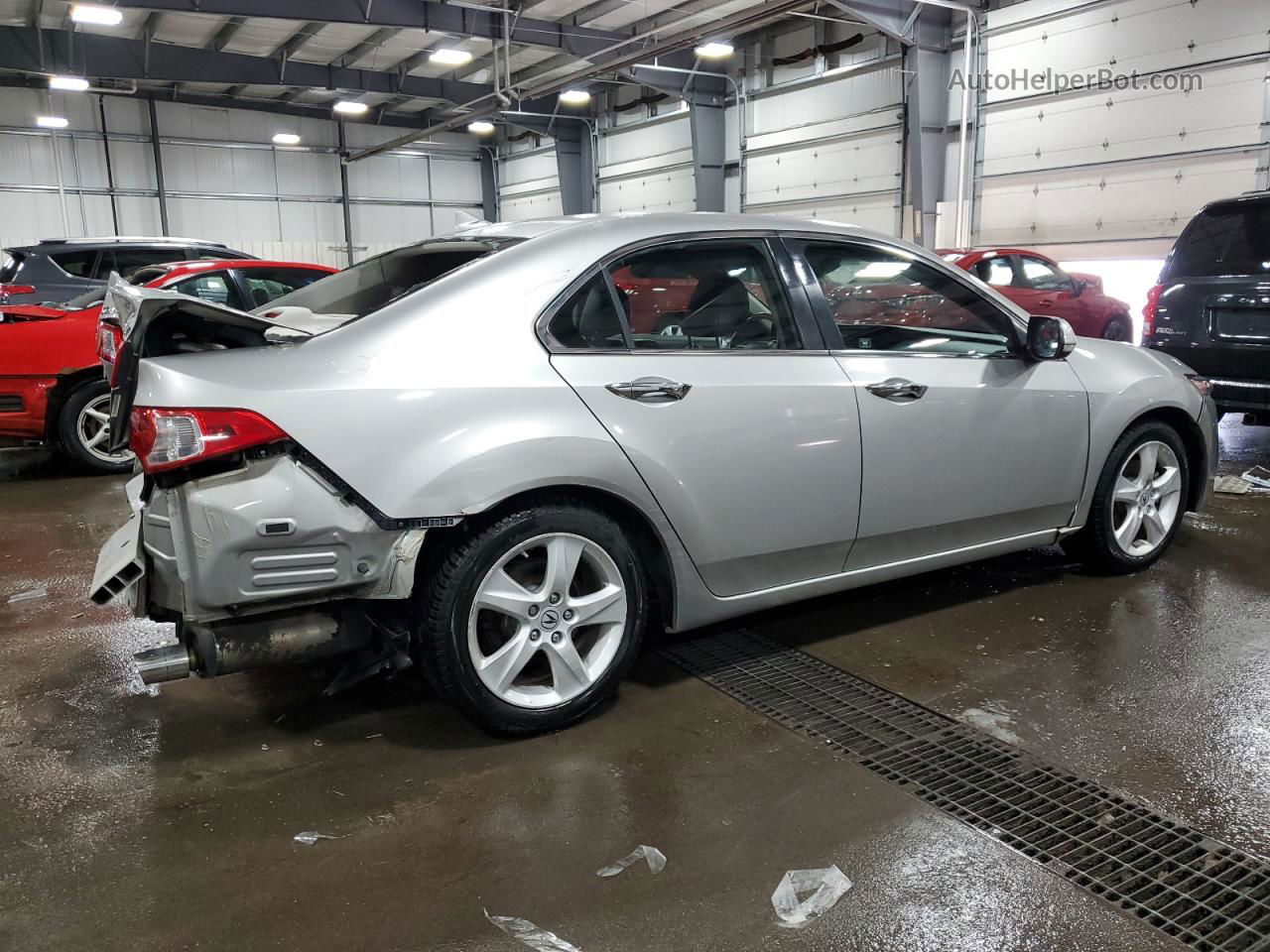 2009 Acura Tsx  Silver vin: JH4CU26669C011085