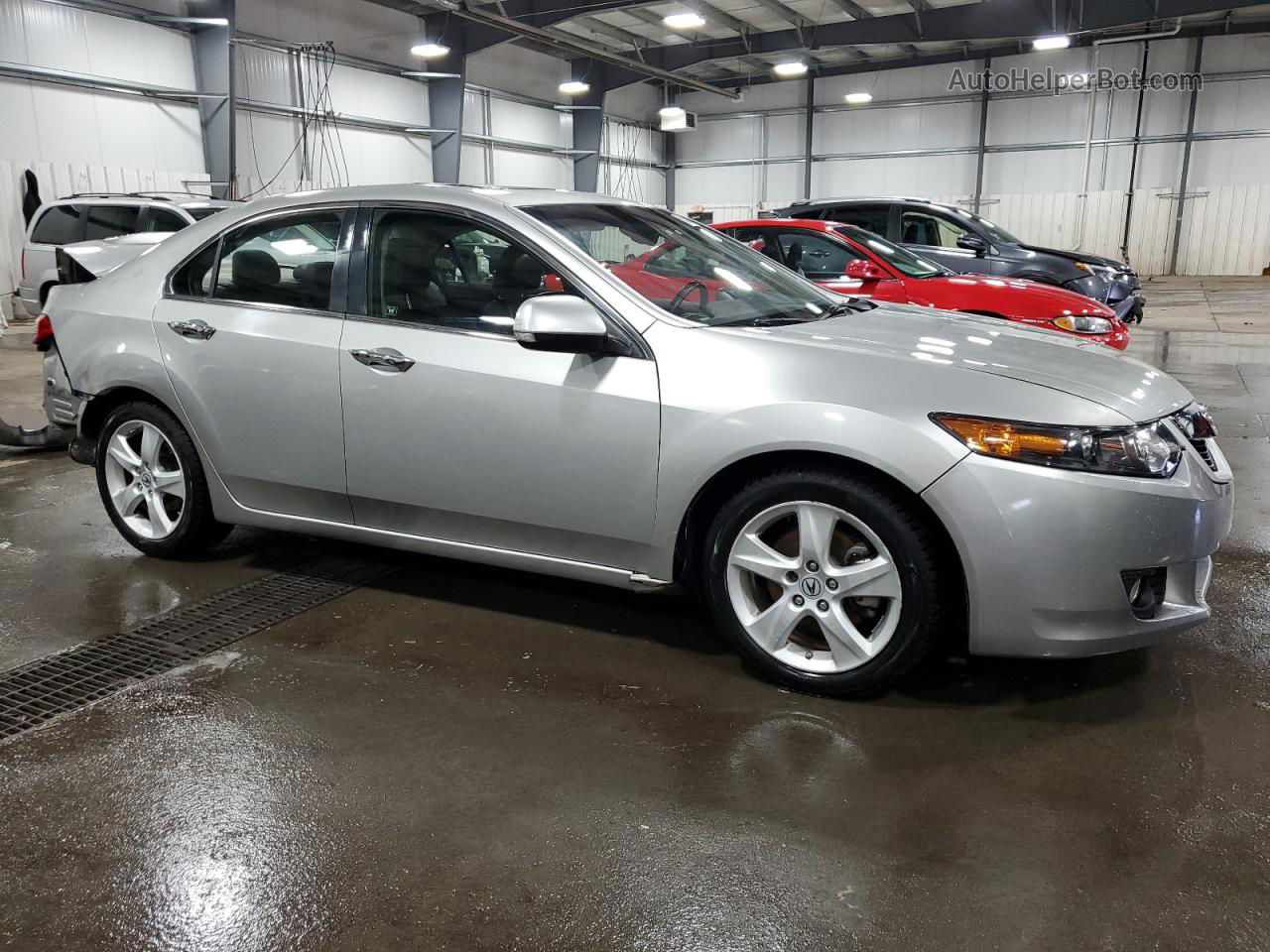 2009 Acura Tsx  Silver vin: JH4CU26669C011085