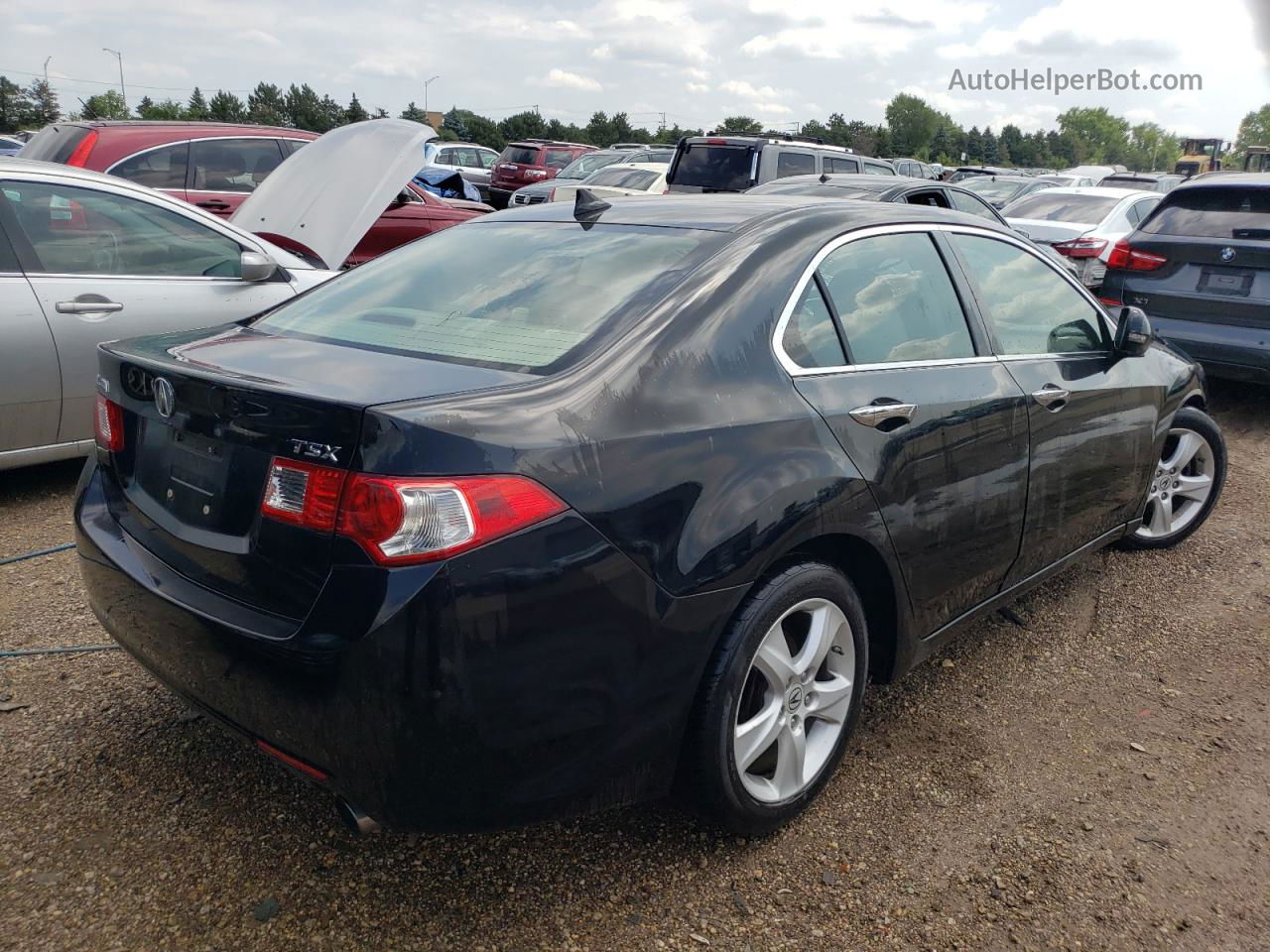 2009 Acura Tsx  Black vin: JH4CU26669C011491