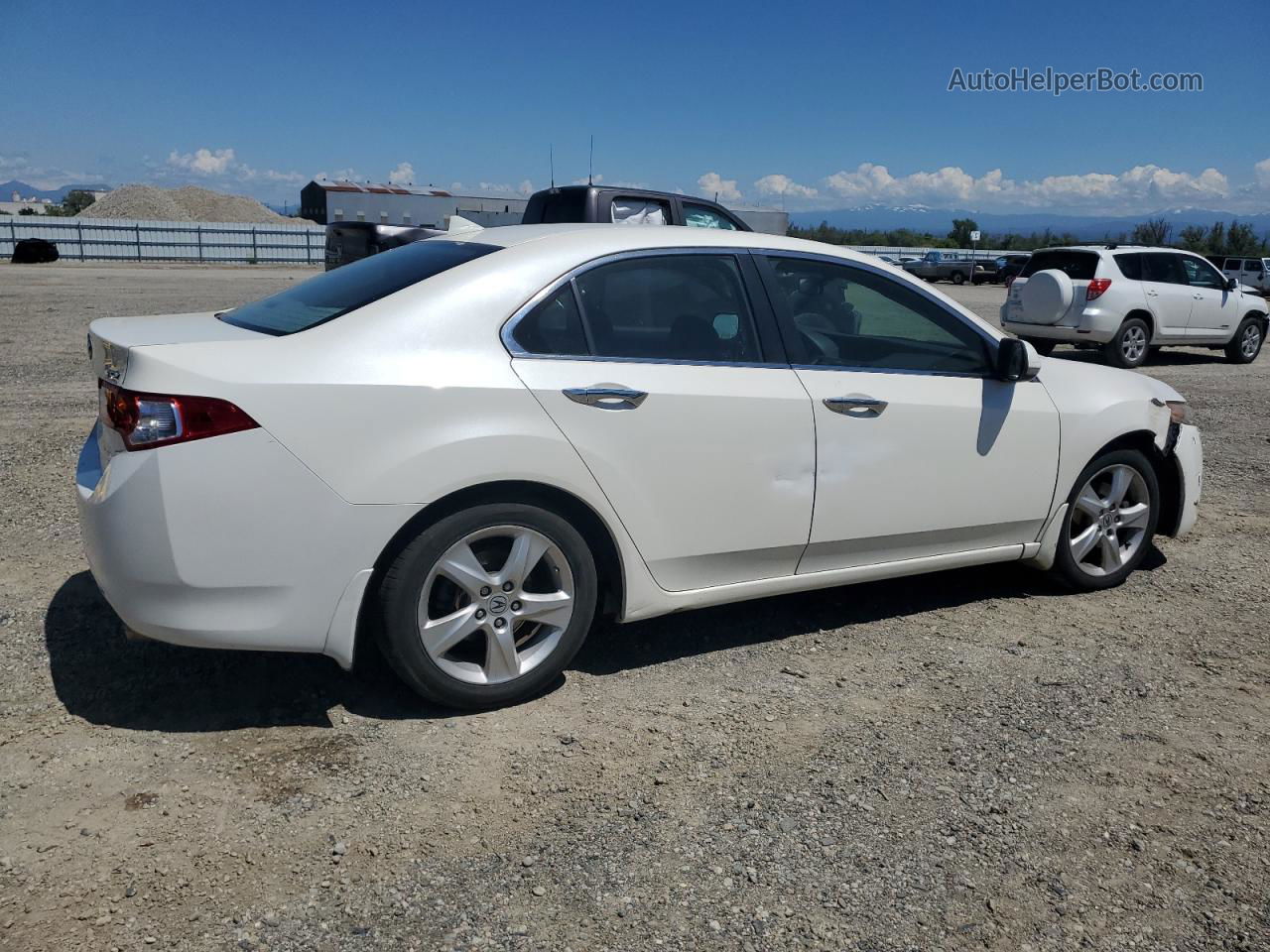 2009 Acura Tsx  Белый vin: JH4CU26669C014519