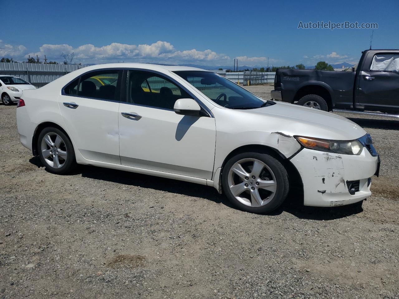 2009 Acura Tsx  Белый vin: JH4CU26669C014519