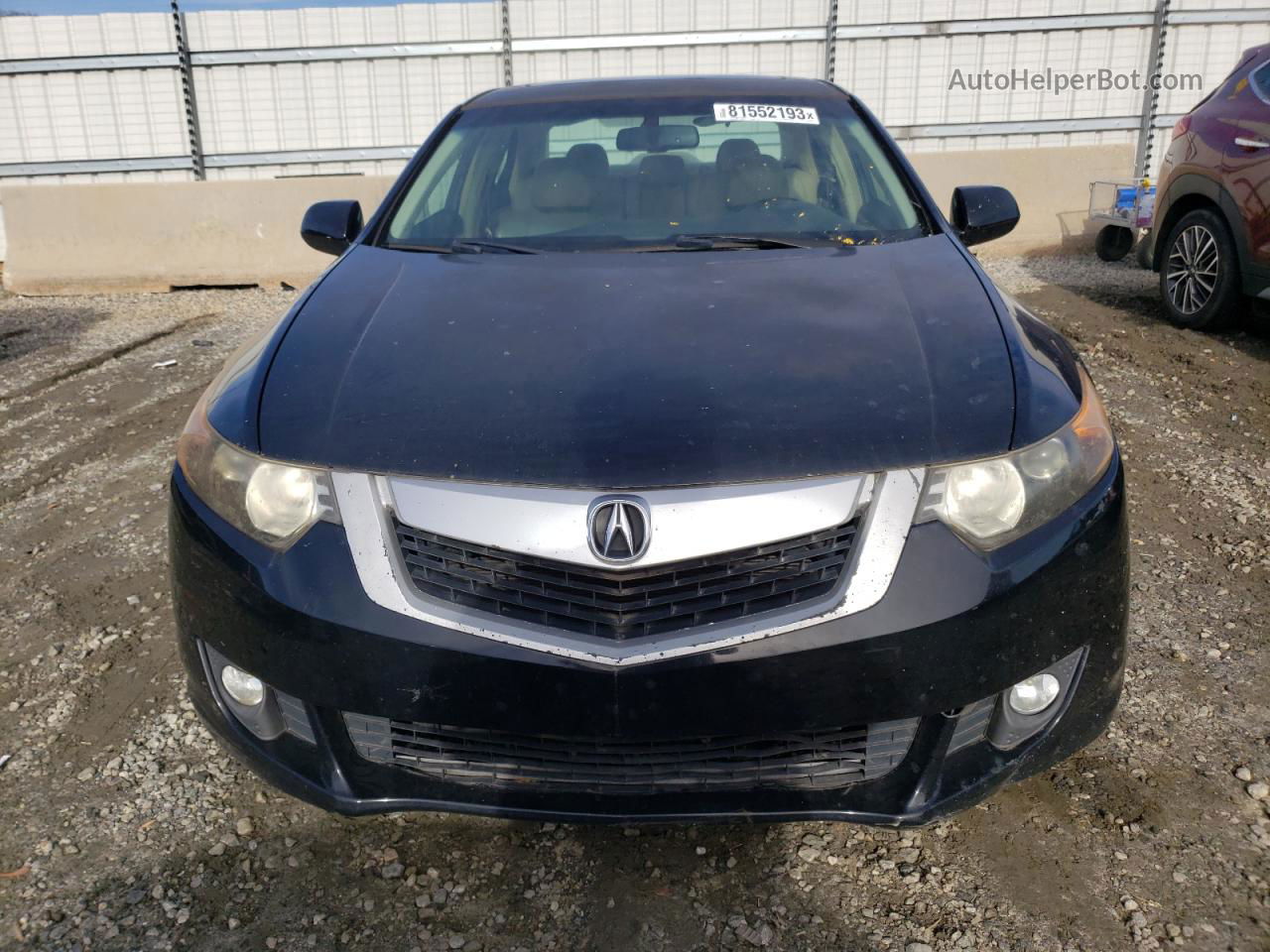 2009 Acura Tsx  Черный vin: JH4CU26669C016089