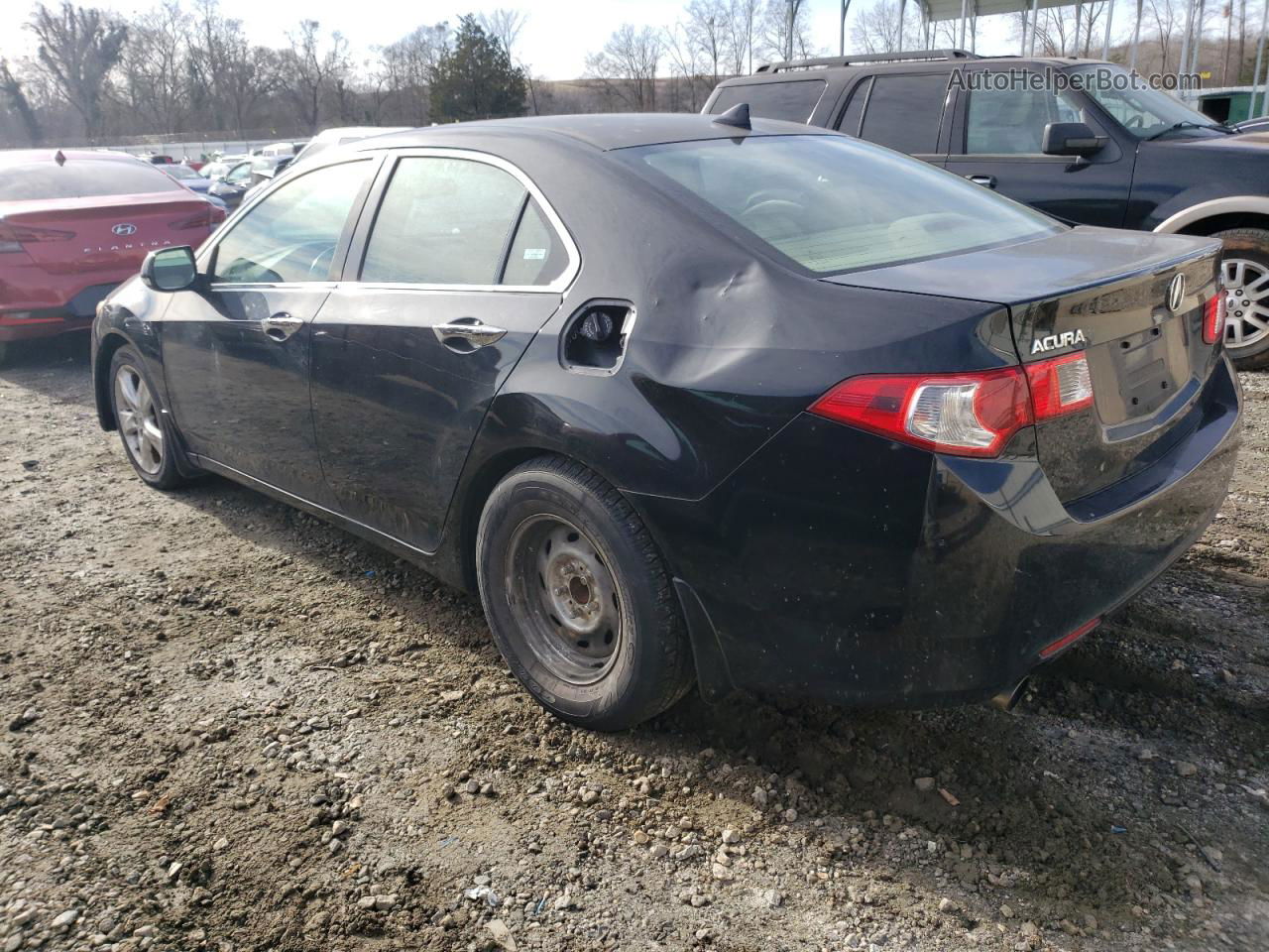 2009 Acura Tsx  Черный vin: JH4CU26669C016089