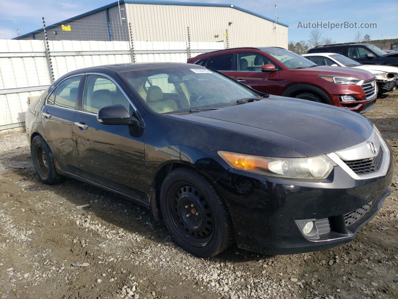 2009 Acura Tsx  Черный vin: JH4CU26669C016089