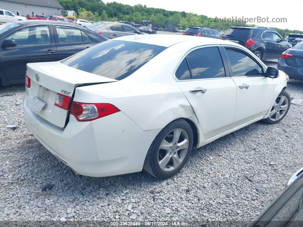 2009 Acura Tsx   Белый vin: JH4CU26669C018280