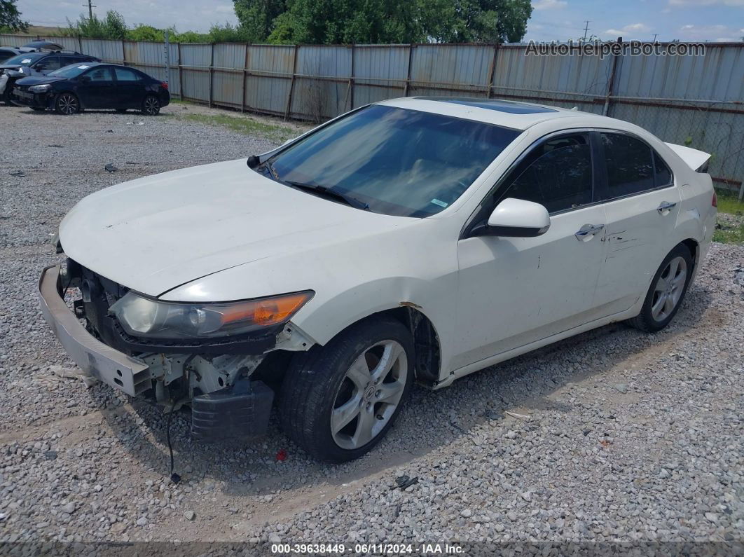 2009 Acura Tsx   Белый vin: JH4CU26669C018280