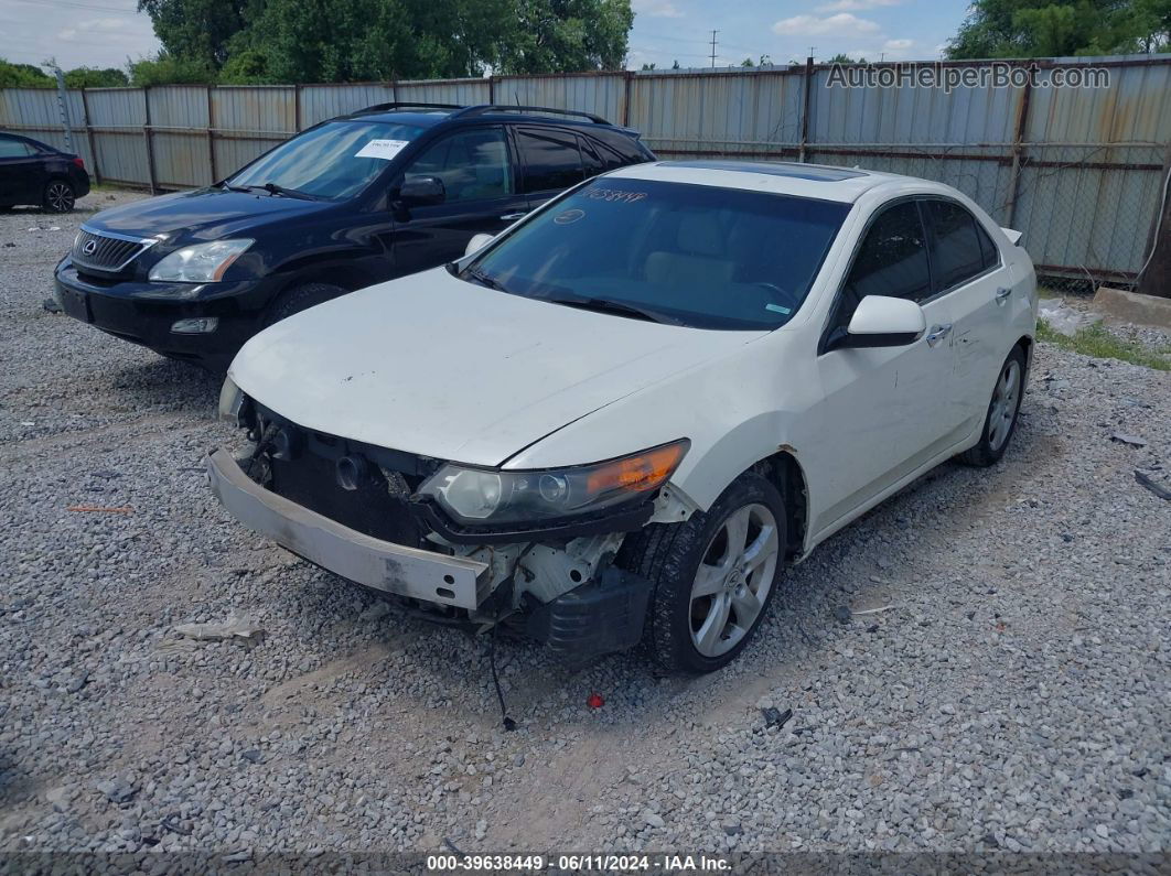 2009 Acura Tsx   Белый vin: JH4CU26669C018280