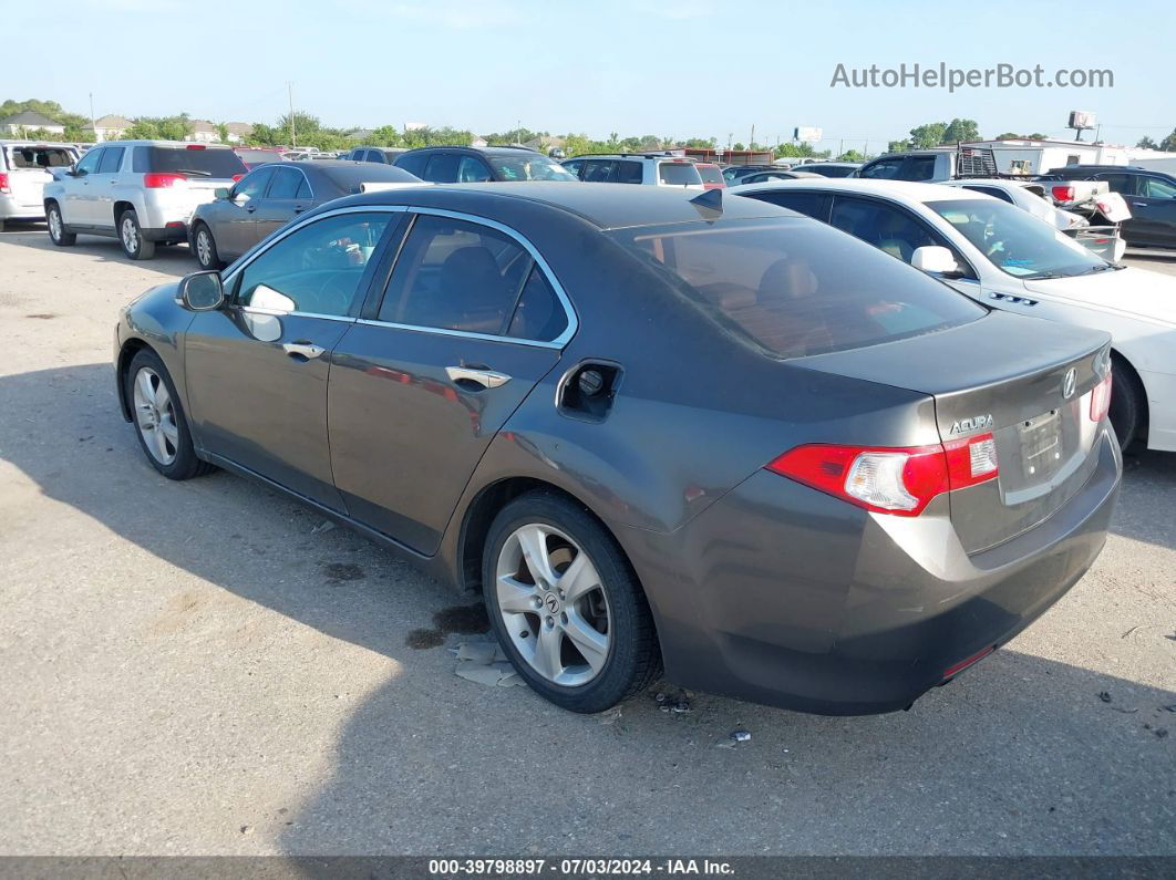 2009 Acura Tsx   Gray vin: JH4CU26669C032082