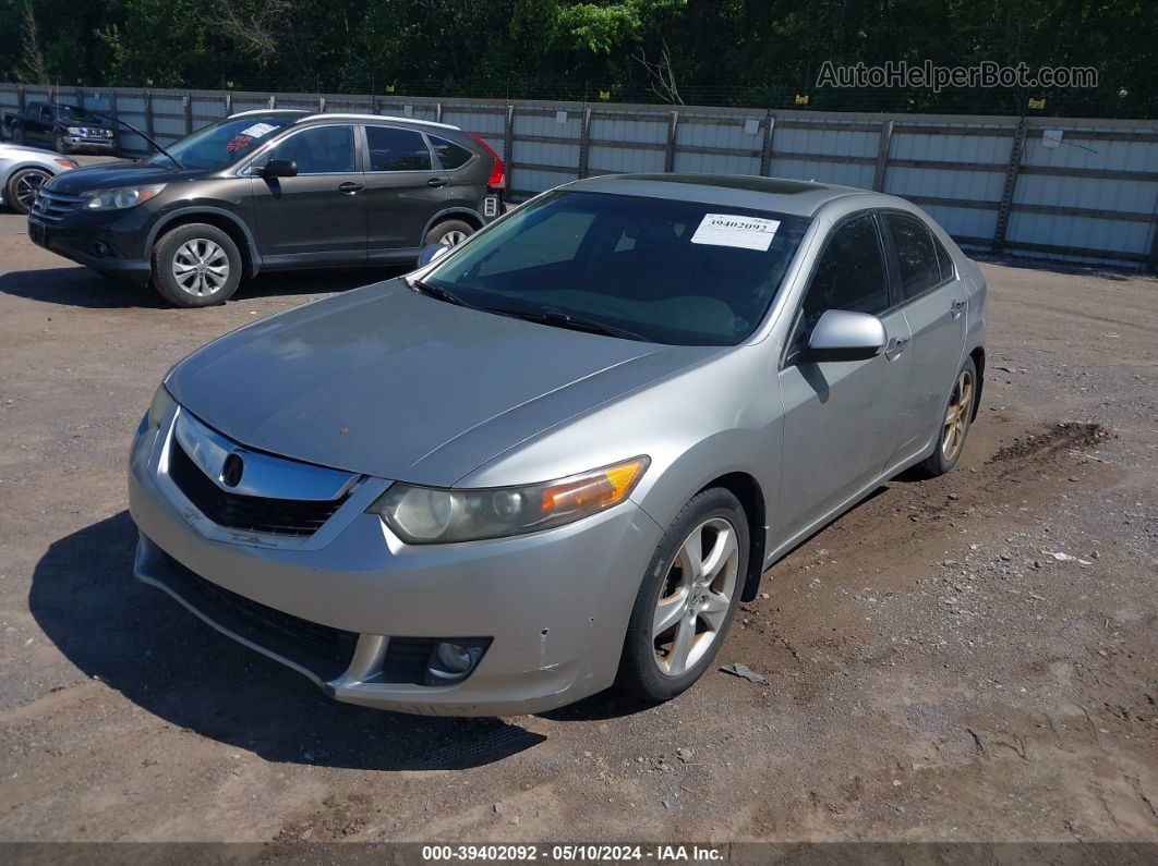 2009 Acura Tsx   Silver vin: JH4CU26669C036570