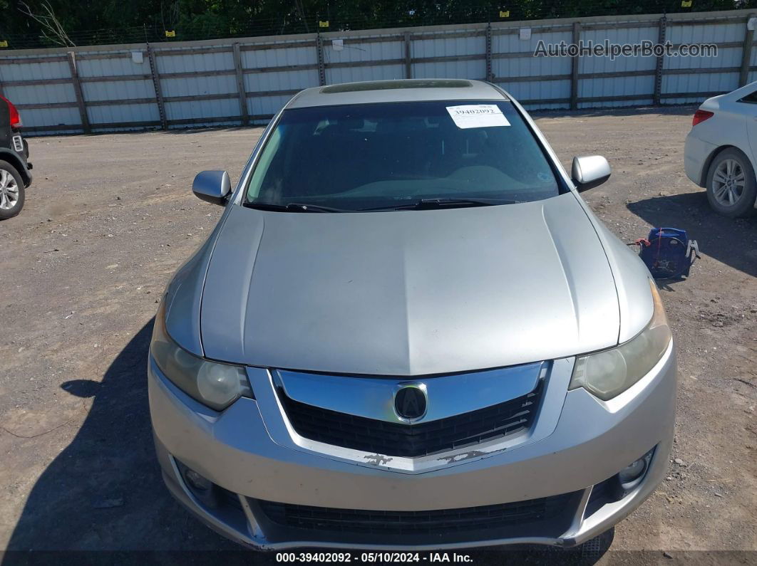 2009 Acura Tsx   Silver vin: JH4CU26669C036570