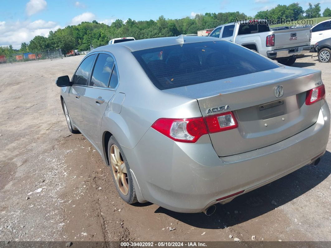 2009 Acura Tsx   Silver vin: JH4CU26669C036570