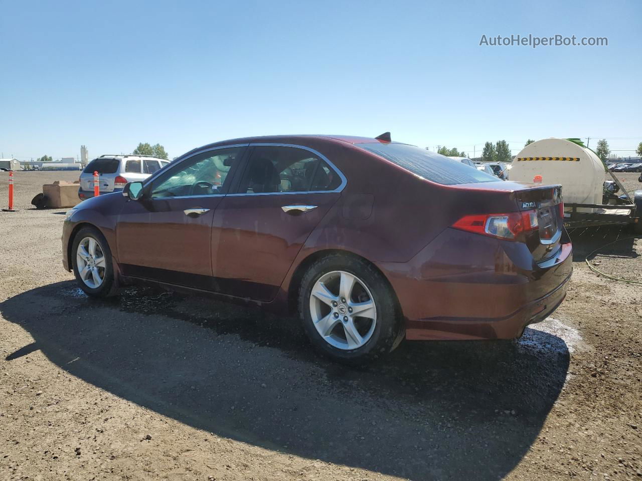2009 Acura Tsx  Red vin: JH4CU26669C800191