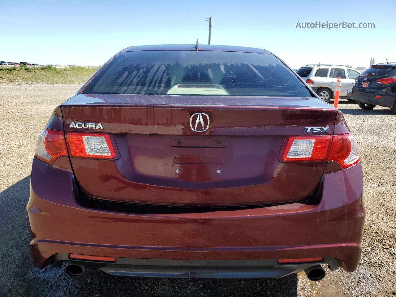 2009 Acura Tsx  Red vin: JH4CU26669C800191