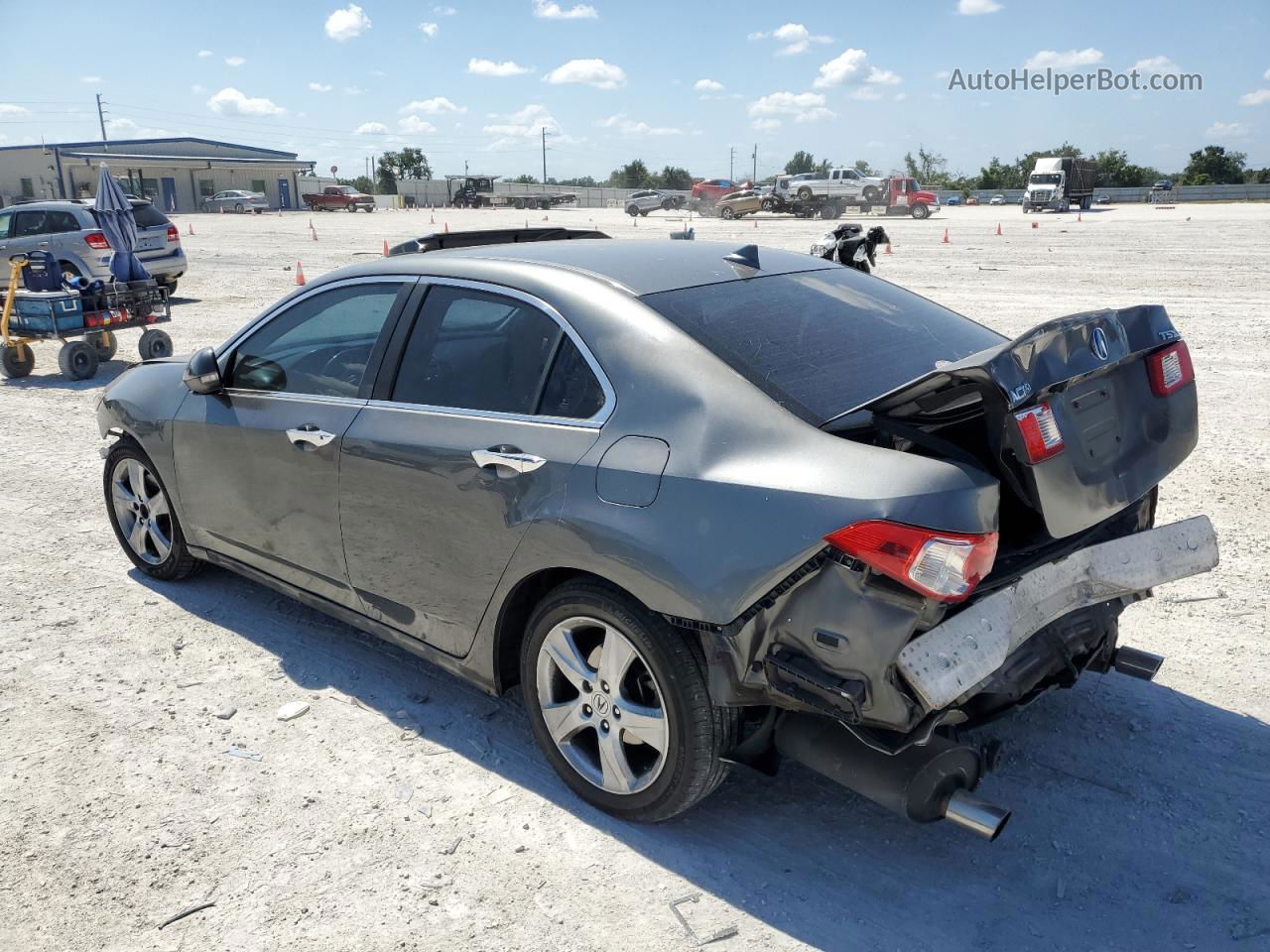 2009 Acura Tsx  Charcoal vin: JH4CU26679C000449