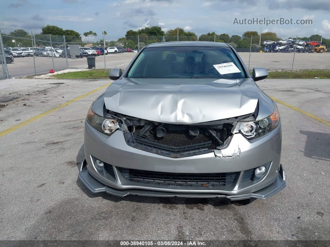 2009 Acura Tsx   Silver vin: JH4CU26679C005540