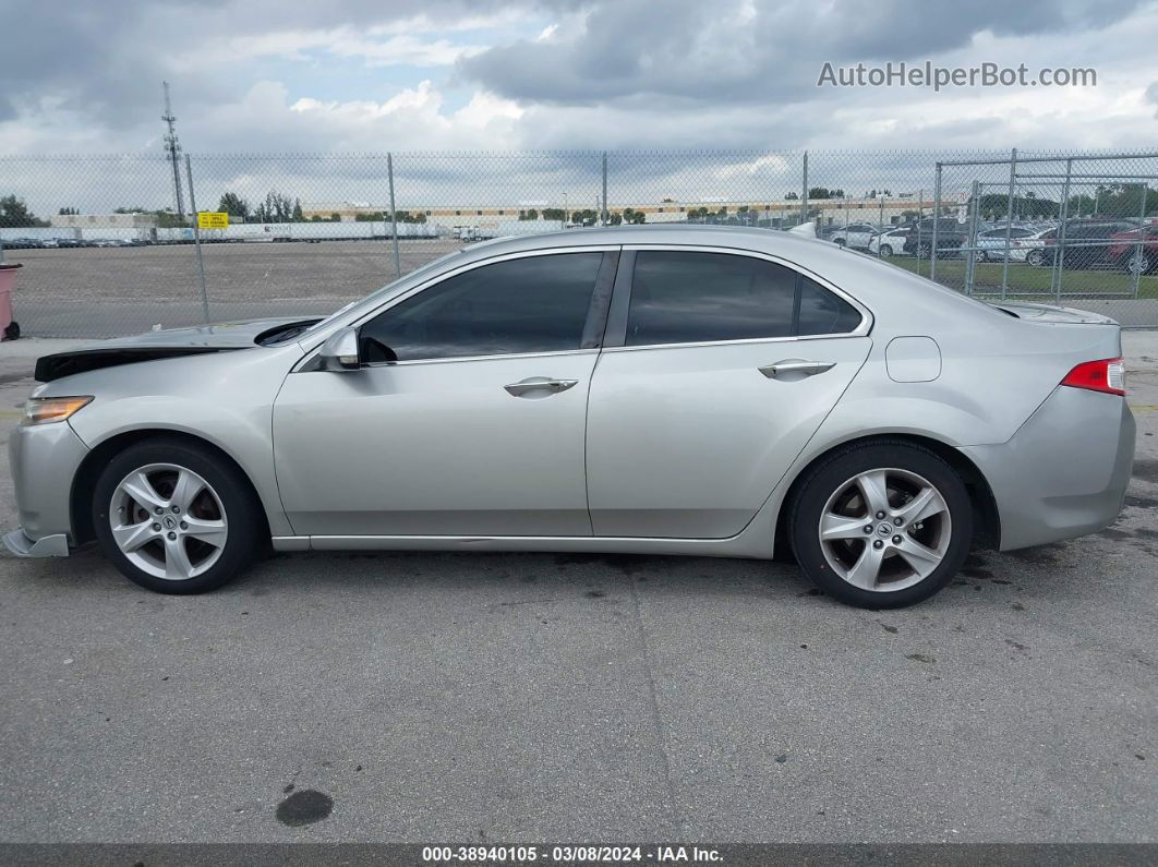 2009 Acura Tsx   Silver vin: JH4CU26679C005540