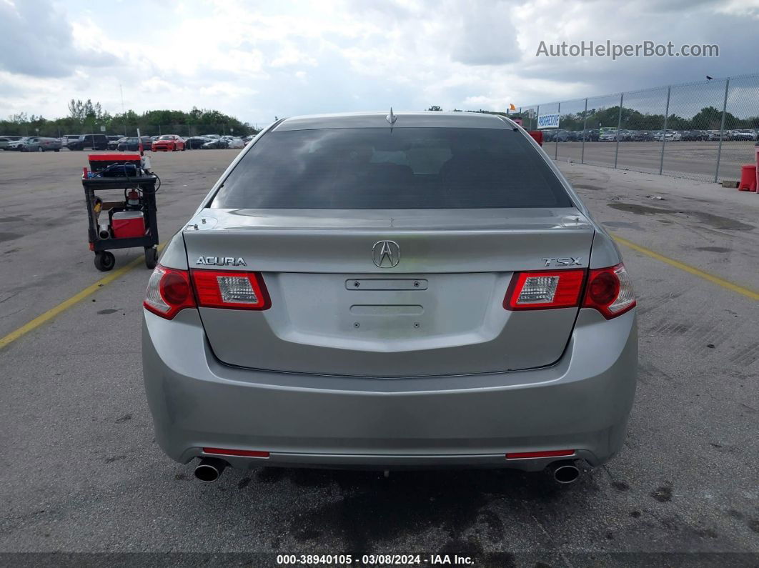 2009 Acura Tsx   Silver vin: JH4CU26679C005540