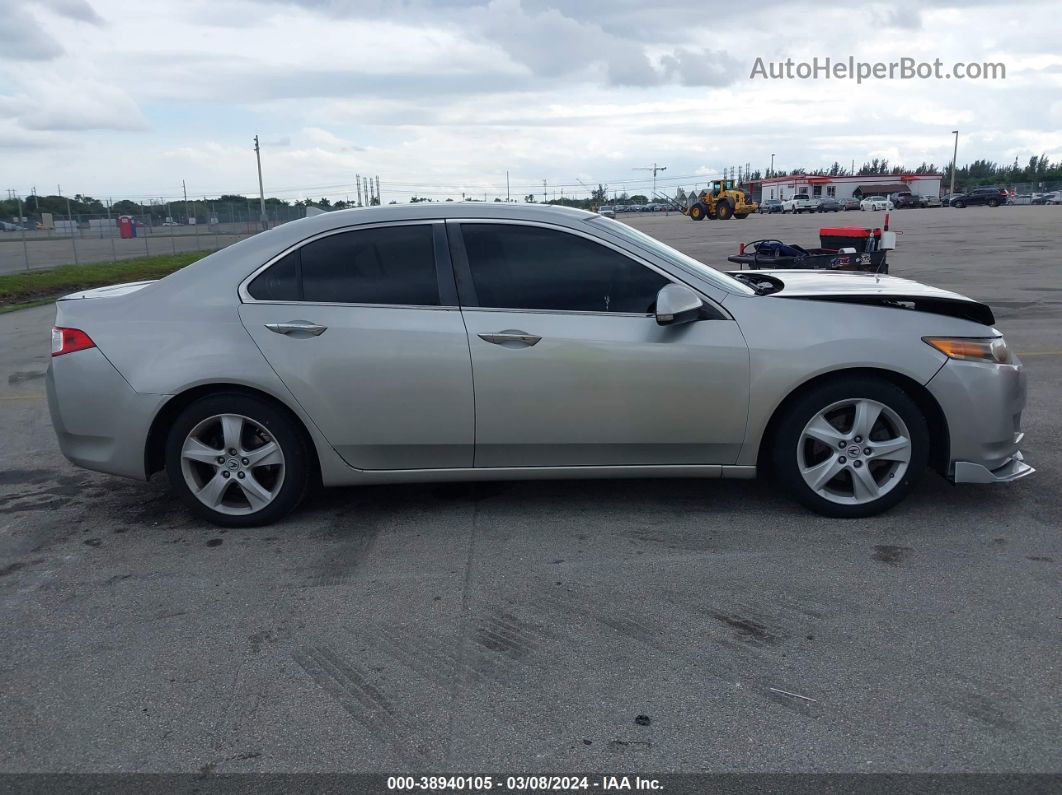 2009 Acura Tsx   Silver vin: JH4CU26679C005540