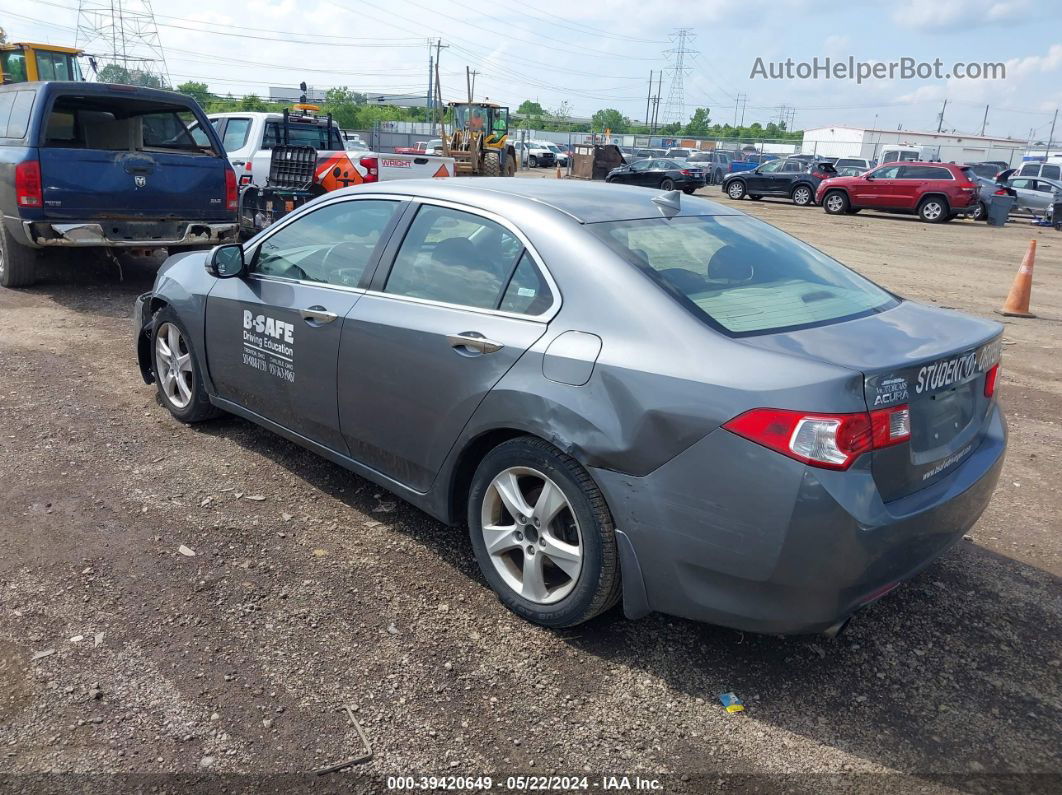 2009 Acura Tsx   Gray vin: JH4CU26679C010818