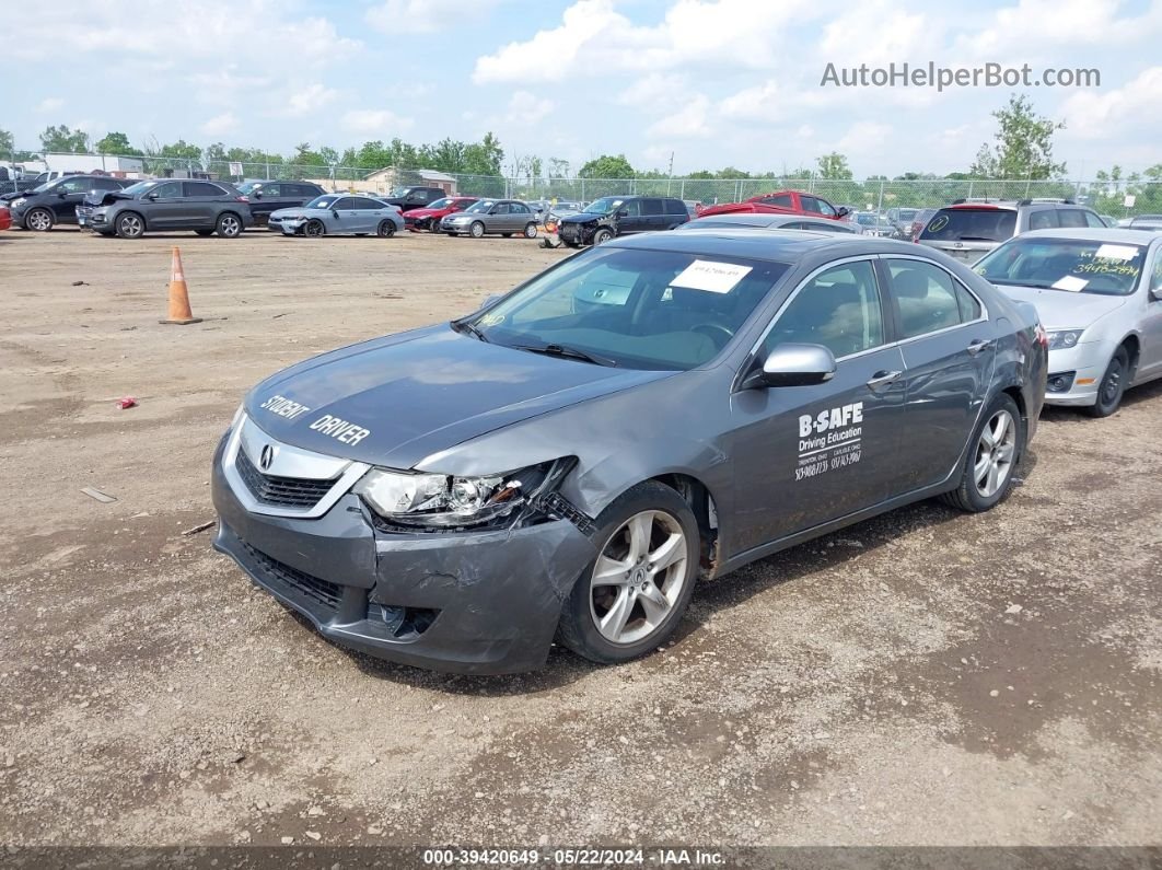 2009 Acura Tsx   Серый vin: JH4CU26679C010818