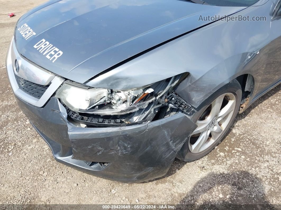 2009 Acura Tsx   Gray vin: JH4CU26679C010818