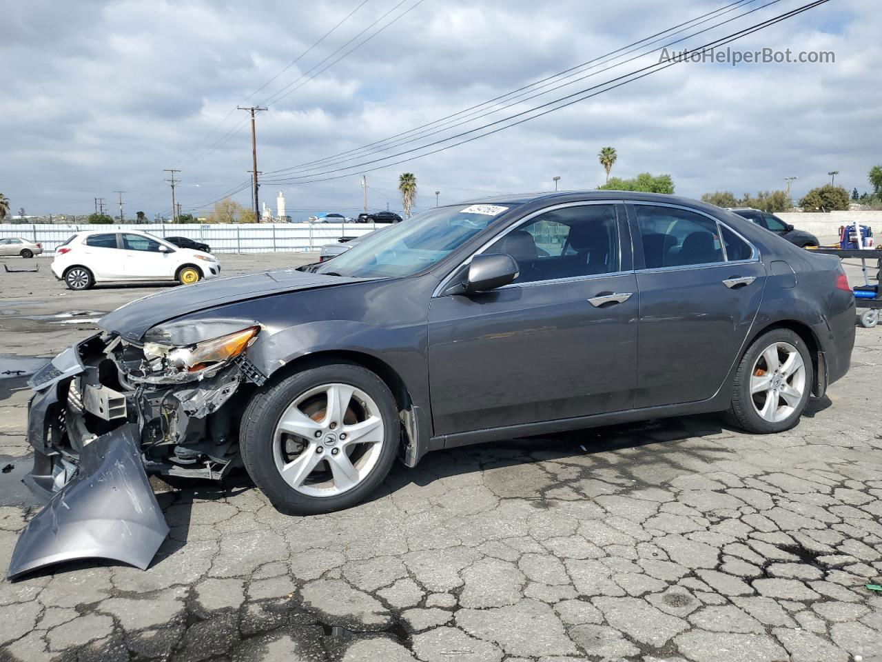 2009 Acura Tsx  Charcoal vin: JH4CU26679C015825