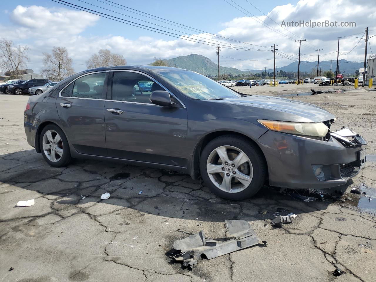 2009 Acura Tsx  Charcoal vin: JH4CU26679C015825