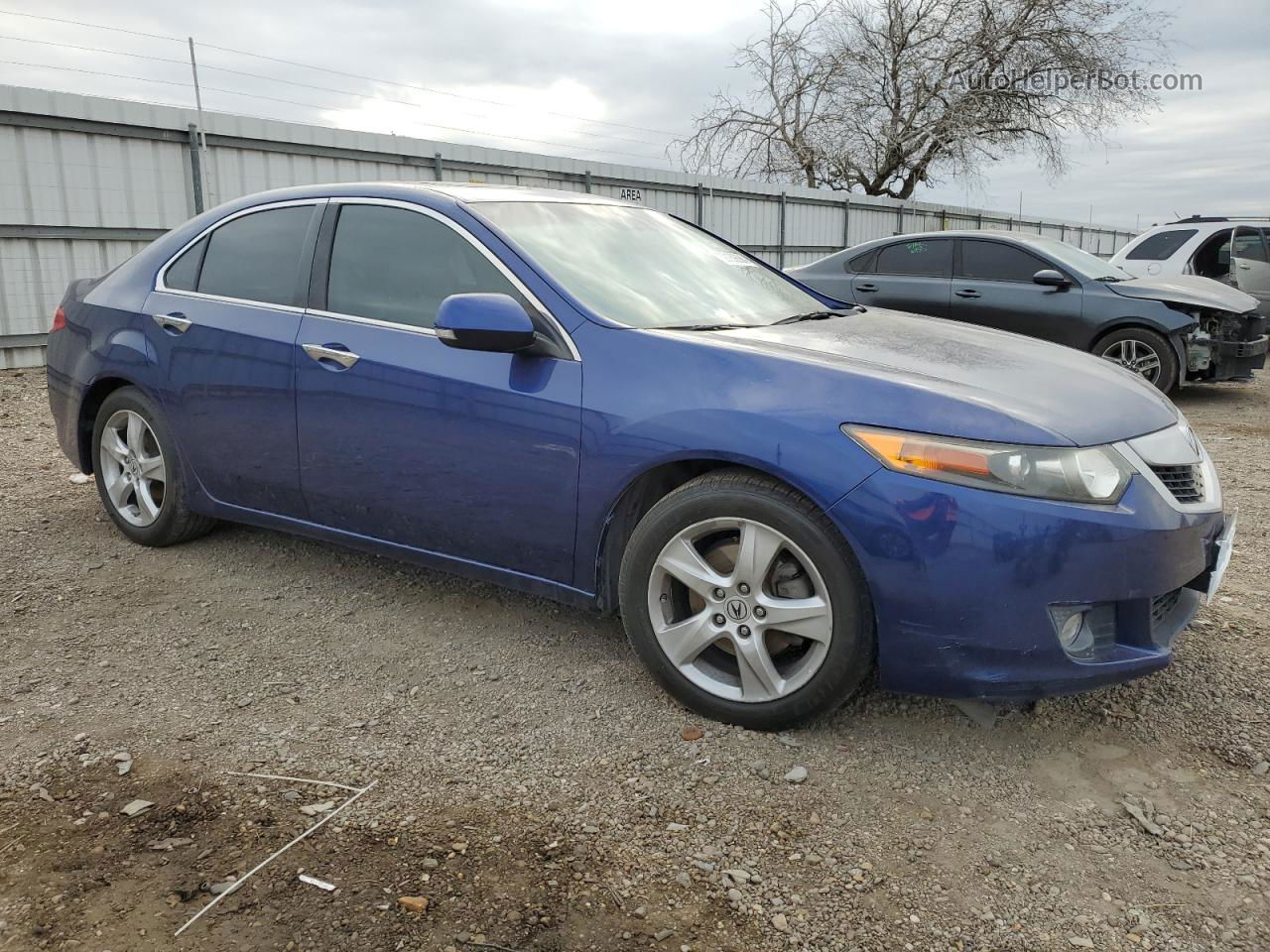 2009 Acura Tsx  Blue vin: JH4CU26679C018935