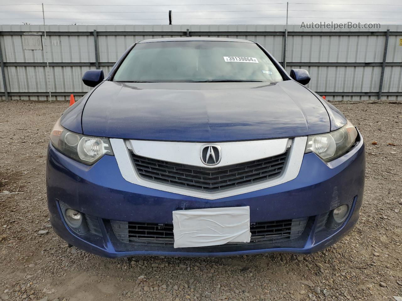 2009 Acura Tsx  Blue vin: JH4CU26679C018935