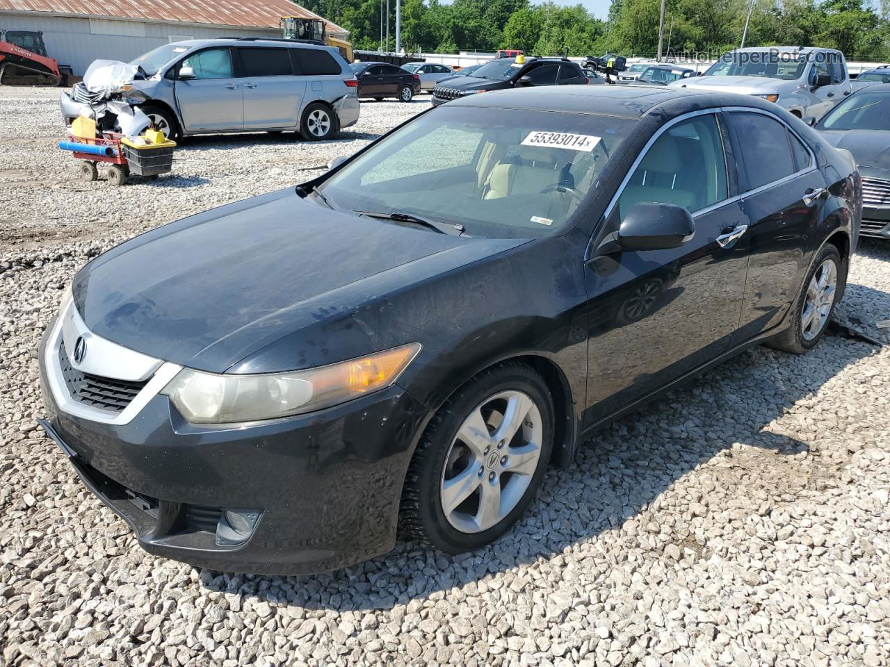 2009 Acura Tsx  Black vin: JH4CU26679C019227