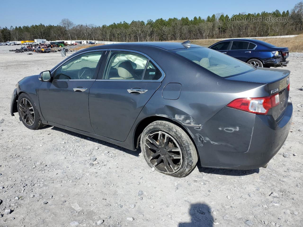 2009 Acura Tsx  Gray vin: JH4CU26679C022547