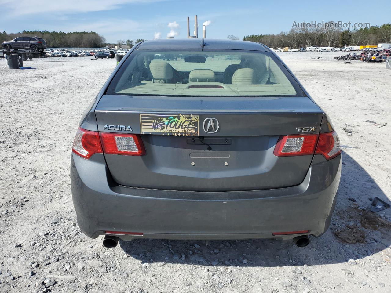 2009 Acura Tsx  Gray vin: JH4CU26679C022547