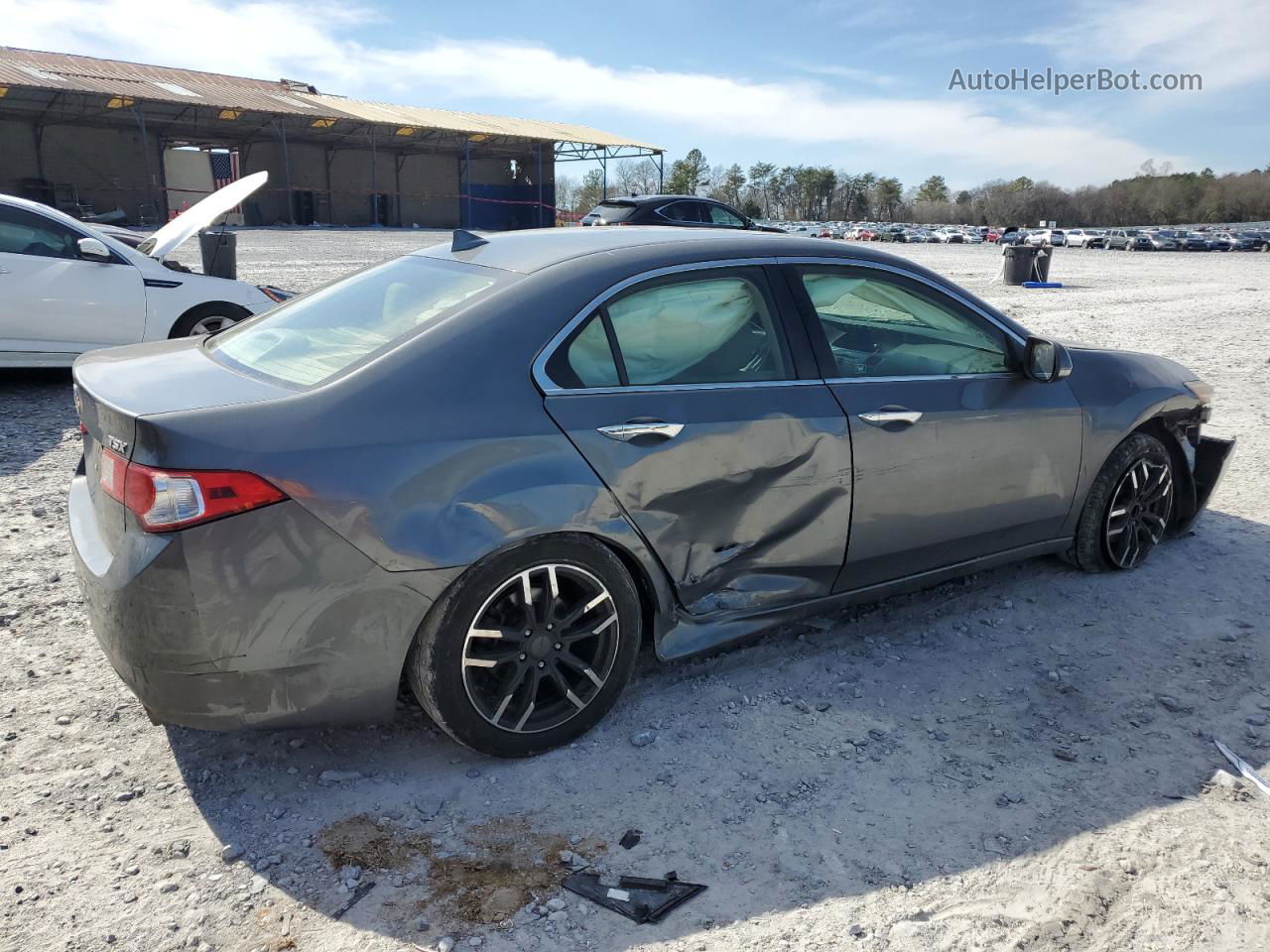 2009 Acura Tsx  Gray vin: JH4CU26679C022547