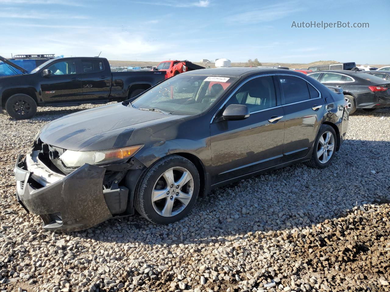 2009 Acura Tsx  Черный vin: JH4CU26679C026694