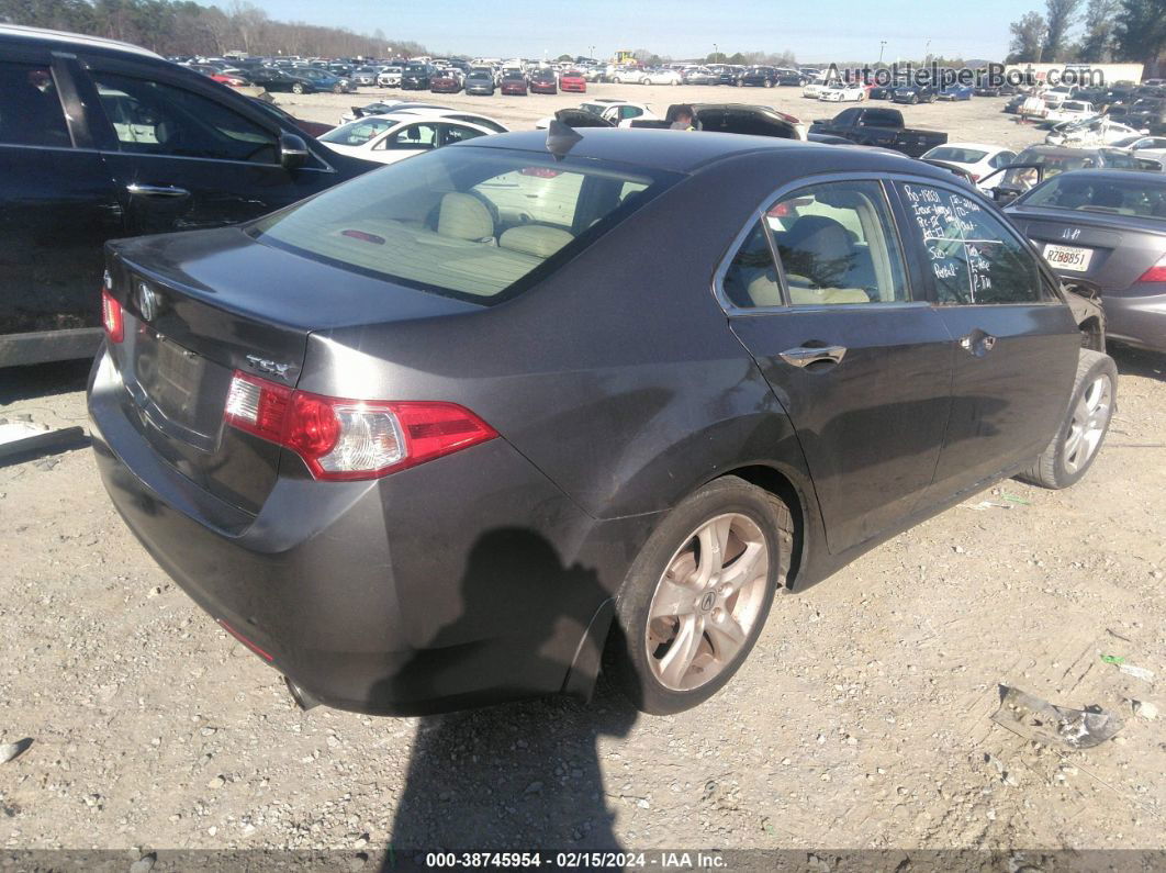 2009 Acura Tsx   Gray vin: JH4CU26679C030468